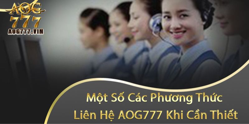 FAQ AOG777 về thông tin liên lạc chính thức