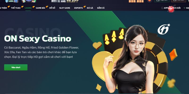 Tổng hợp các siêu phẩm chỉ có tại sảnh casino